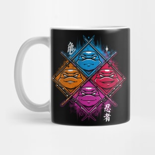 4 TURTLES Mug